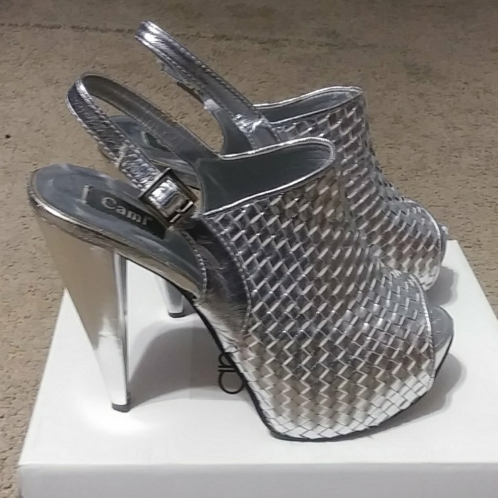 Sexy Silver heels